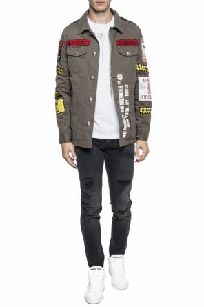 Jeansy z przeszyciami i przetarciami, zdjęcie 2 Jeansy z przeszyciami i przetarciami od Philipp Plein